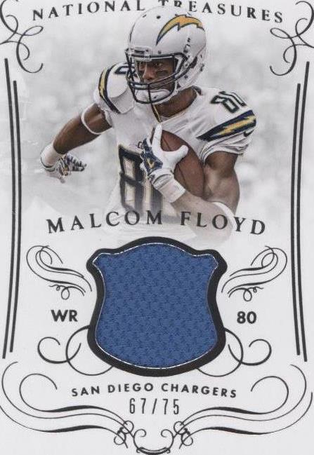2014 Panini National Treasures Malcom Floyd #M-MF - 1 of 2