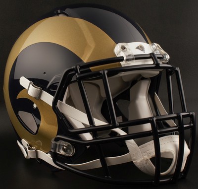 aaron donald signed helmet