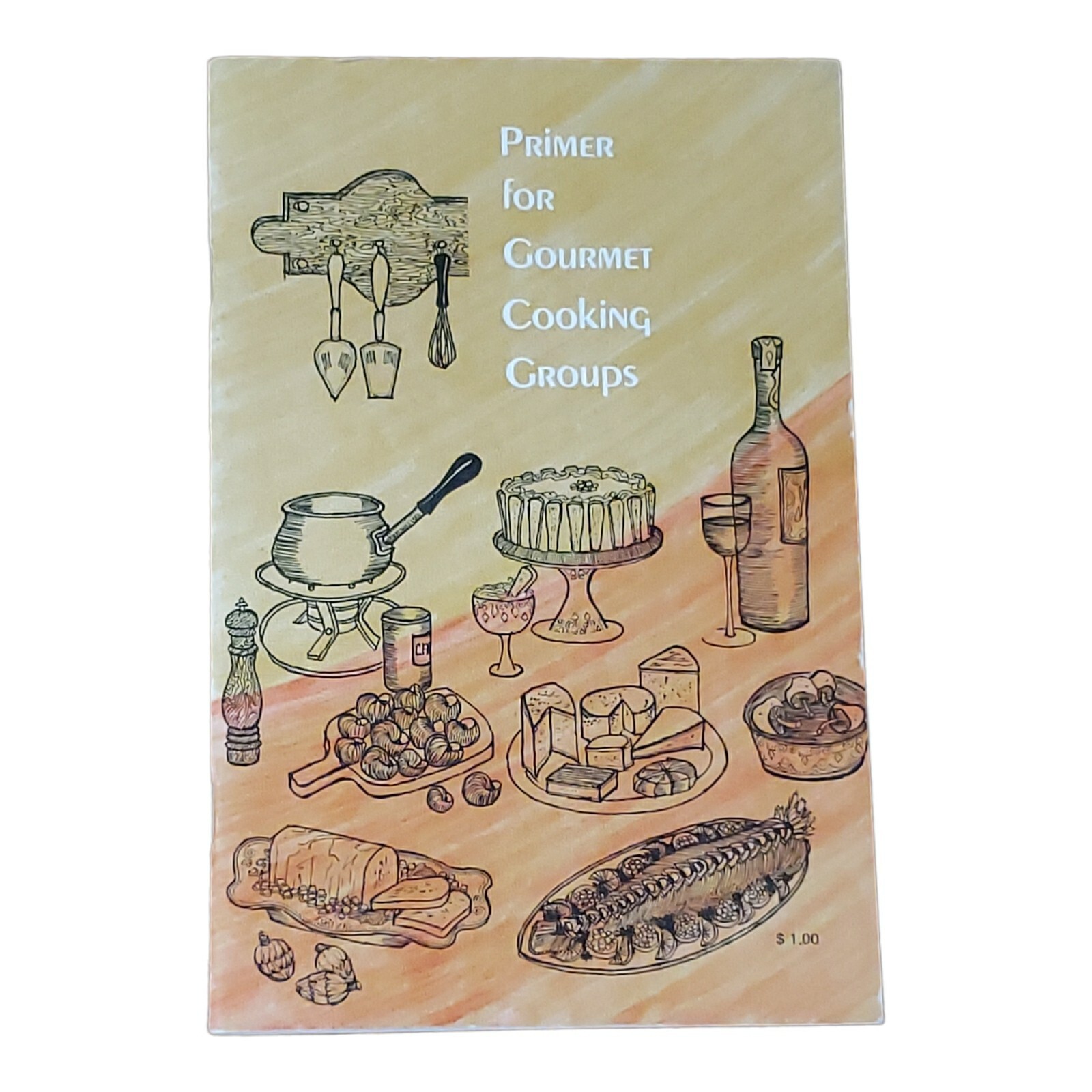 1970 French Cuisine Primer - 32-Page Gourmet Cooking Recipes Booklet-image
