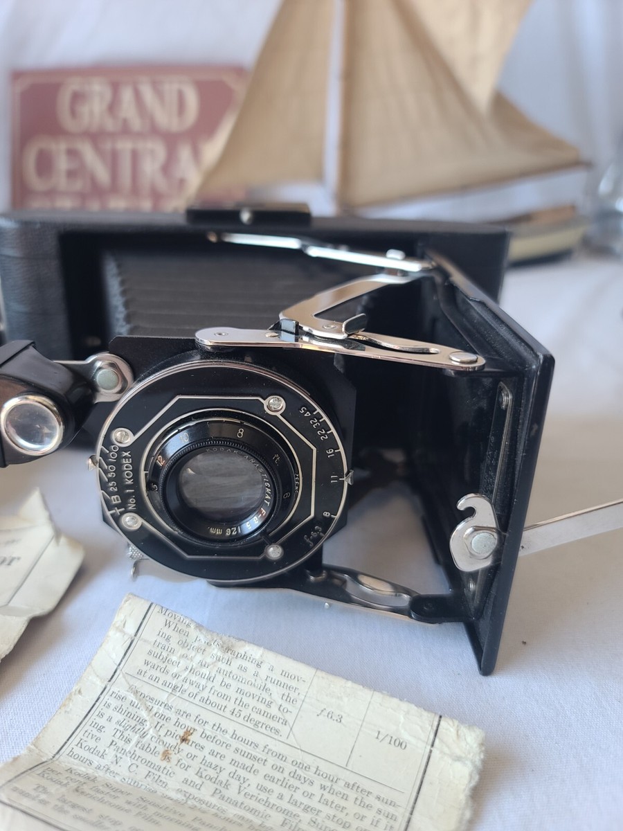 Kodak Kodex No.1 Folding Camera 126MM Untested Vintage | eBay