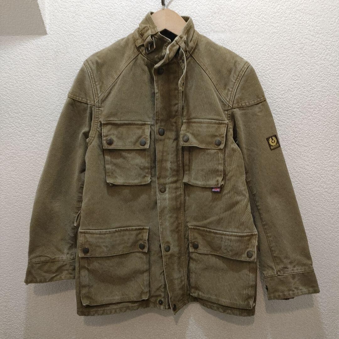 Belstaff Roadmaster Motorcycle Jacket Waxed Oiled Jacket cotton