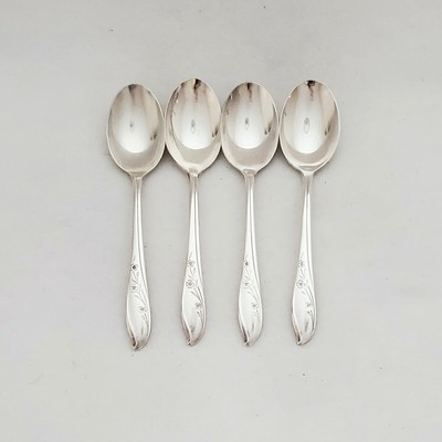 1847 Rogers Bros SPRINGTIME Dinner Fork International Silver Plate Flatware 1957