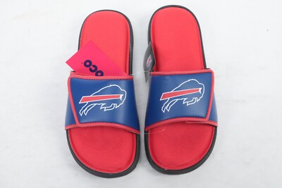 FOCO Buffalo Bills NFL Mens Foam Sport Slide - size M (9-10) NEW