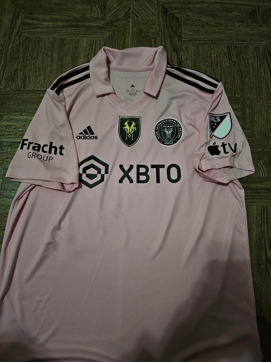 NWT ADIDAS Inter Miami Home Messi GOAT ORO 2023 S ORIGINAL Jersey