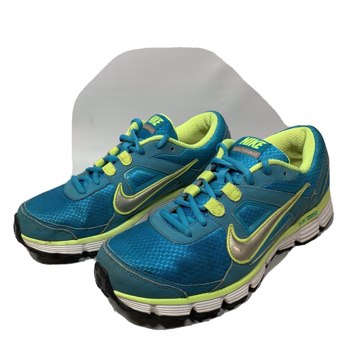 Nike Womens Dual Fusion ST  Blue Running Shoes Sneakers NIKE Dual Fusion Womens Athletic Running Shoes Color Blue  main image 3