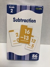 Flash Kids Flash Cards: Subtraction. Grade 2 NEW SEALED