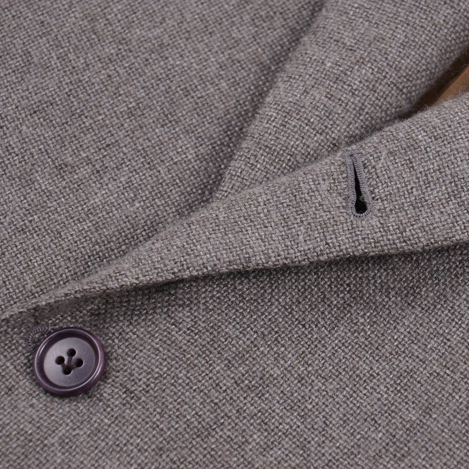 Спортивное пальто Luigi Borrelli Slim-Fit Dove серое 100% кашемир длина 40 (ЕС 50 л) - Изображение 2 из 4