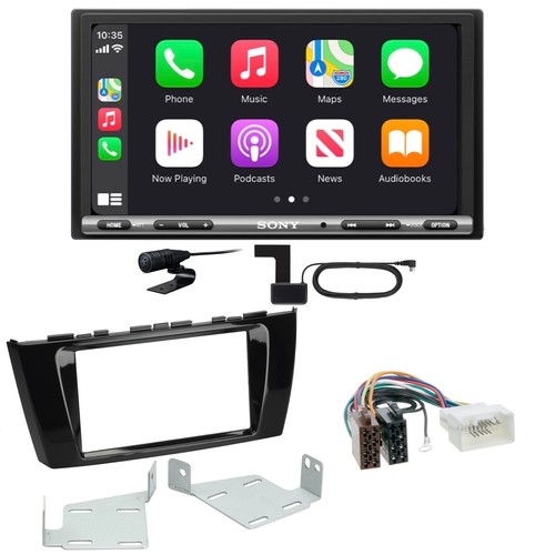 Sony XAV-AX3250 CarPlay Android Auto Einbauset für Mitsubishi Space Star