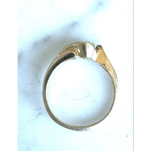 14K YELLOW GOLD AND PERIDOT RING SIZE 7 SKY - Picture 7 of 12
