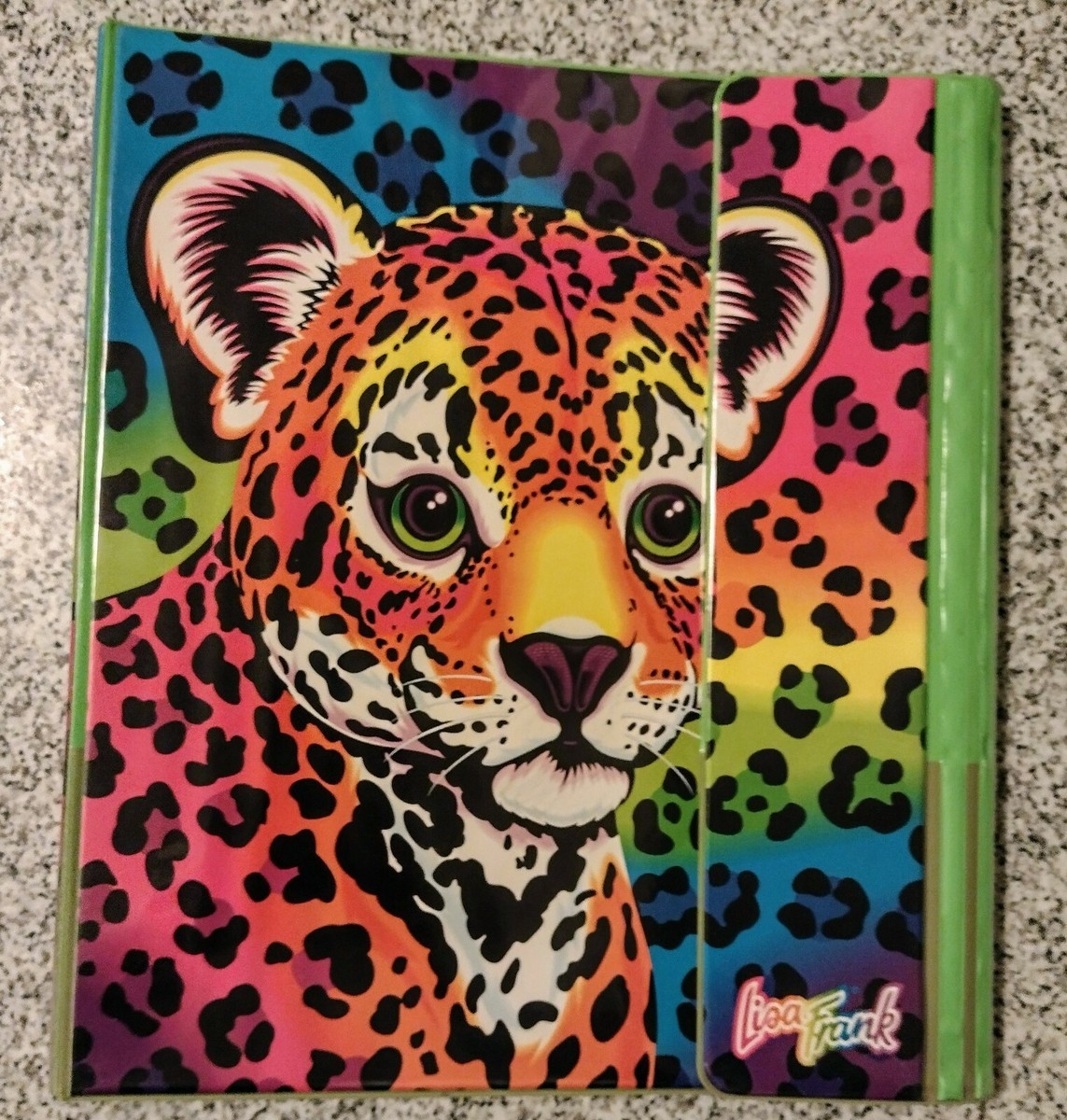 Vintage 90s Lisa Frank Hunter Leopard Fantastic World