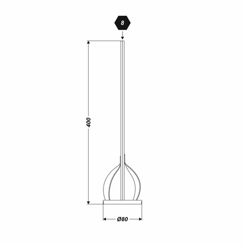Rührer für Farbe Ø 80 x 400 mm Wendelrührer Rührstab Rührkorb Farbmischer - Bild 5 von 5