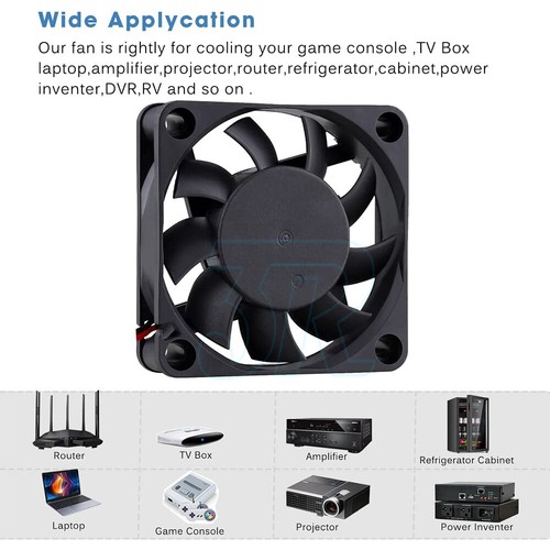 USB Cooling Fan 40x40x10mm DC 5V 40mm Brushless CPU Computer Laptop Cooler Fan - Picture 9 of 9