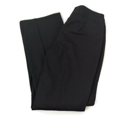 Nine West Womens Lined Suit Dress Pants Straight Leg Black Petite Size 4P