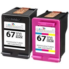 For HP 67XXL Ink Cartridge for DeskJet 2755 2752 2722 2724 4140 4155 Lot