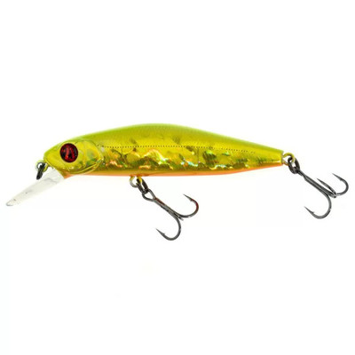 Esca Wobbler Pontoon21 GreedyGuts 111F-SR – Colore Fire Tiger 470, Galleggiante, 111mm, Per Lucci, Persici, Trote