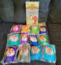 Vintage 1998 McDonald's TY Teenie Beanie Babies COMPLETE Set Of 12 MINT With Bag