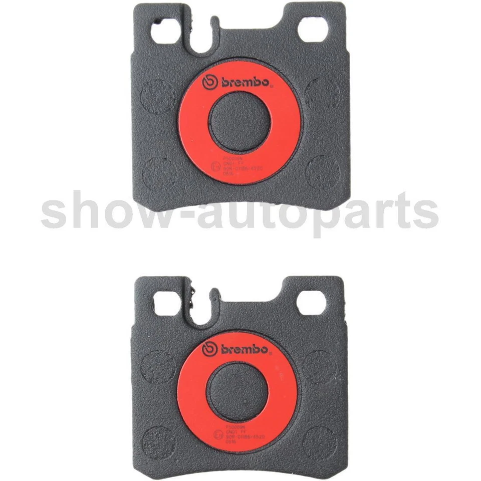 布雷博前后 2 盘式制动垫套装适用于梅赛德斯-奔驰 300CE 1993 — 第 2/4 张图片