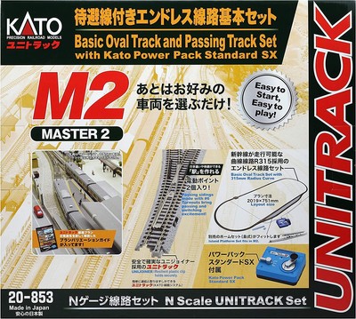 Kato 20-853 N Gauge M2 Endless With Waiting Line Basic Set Master 2 New From Jp