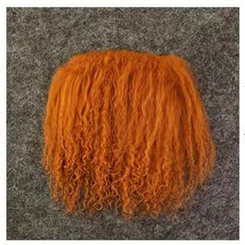 2x4" Tibetan Lamb Mohair for Doll Wigs Mongolian Curly Fur Hair Reroot Doll Hair - Picture 19 of 47