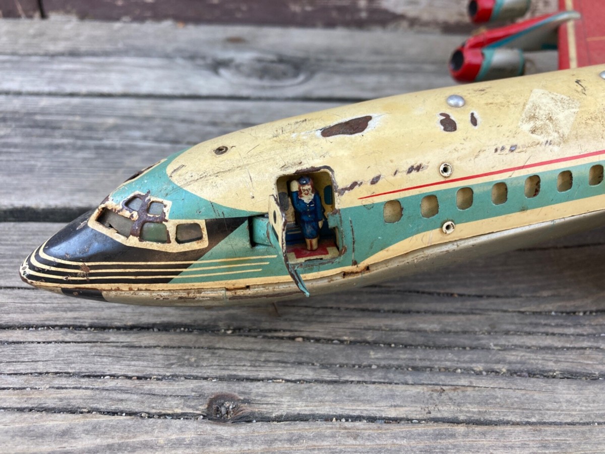 VTG YONEZAWA JUPITER 707 SUPER JET BATTERY OPERATED AIRPLANE