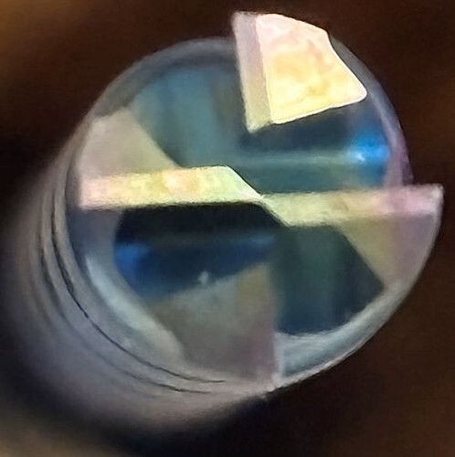 10x Neu VHM Fräser D6 HPC Z4 + Blaue Beschichtung - Picture 3 of 4