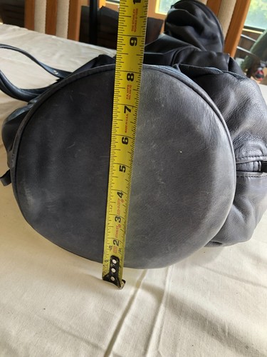 Mackenzie Golf Bag Blue Leather 8” Walking Bag 2009 Stacker Cup Logo - Picture 18 of 23