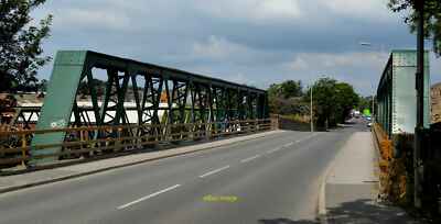 Foto 6x4 Ravensthorpe Brücke Die Fachwerkbrücke mit Calder Road quer c2014