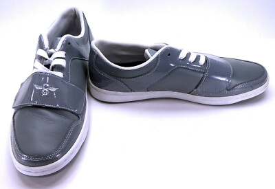 Creative Recreation Shoes Cesario Lo Leather Perforated Gray Sneakers Size 8.5