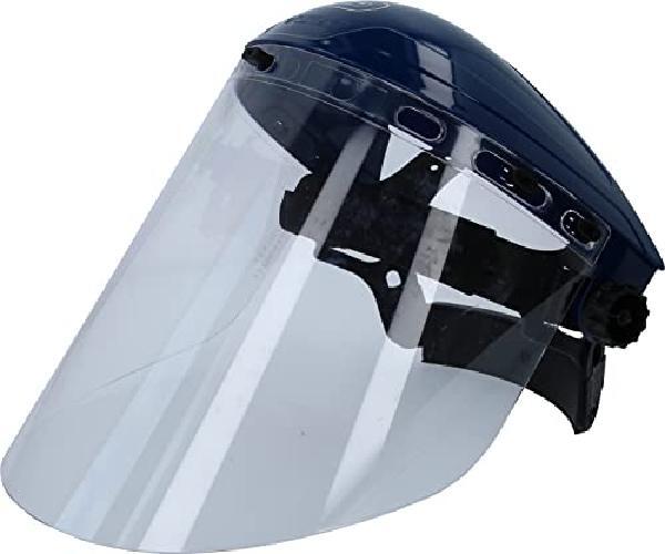 Face shield with head band