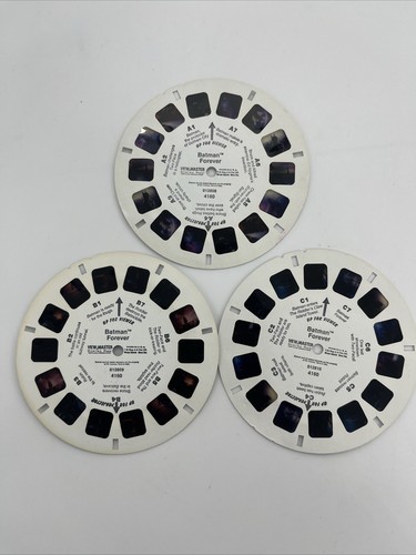 Viewmaster 3-D Batman 3-Reel Pack #4011