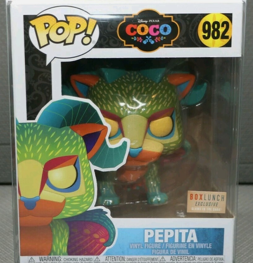 Funko Pop Disney COCO 982 Pepita 6'' BoxLunch Glow-in-the