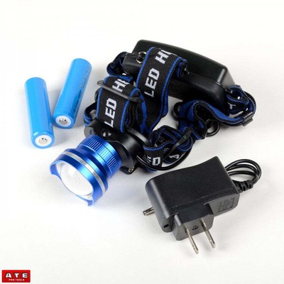 Rechargeable Zoom Head Lamp