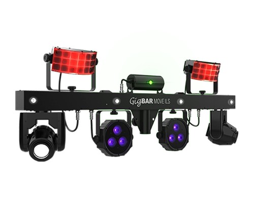 CHAUVET DJ GigBar Move ILS 5-in-1 LED Ligh Sys w/Bag Stand Footswitch & Remote - Picture 4 of 7