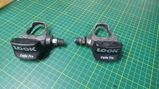 Pedali Look ARC Carbo Pro Vintage bici da corsa Nero Colnago De Rosa Moser