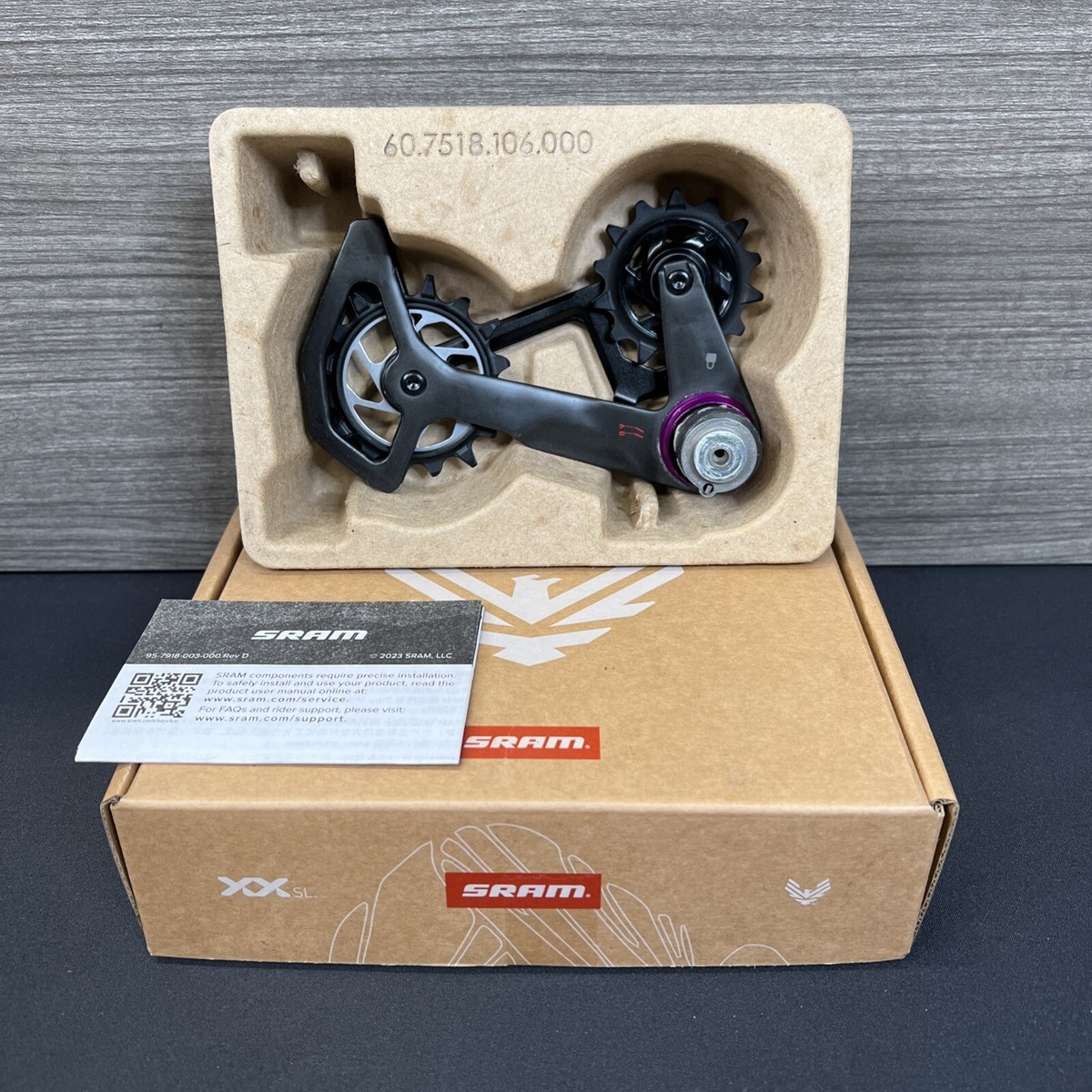 SRAM XX SL Eagle T-Type AXS Rear Derailleur Cage Assembly Kit - Full | eBay