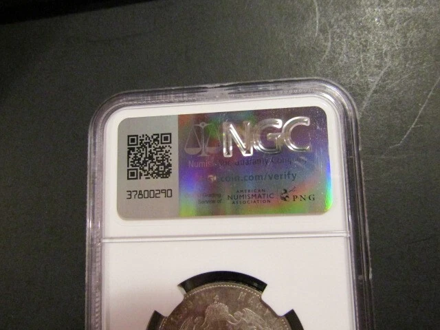 Hungary 1869-KB 1 Forint Graded NGC Au Silver Coin - Image 4 of 4