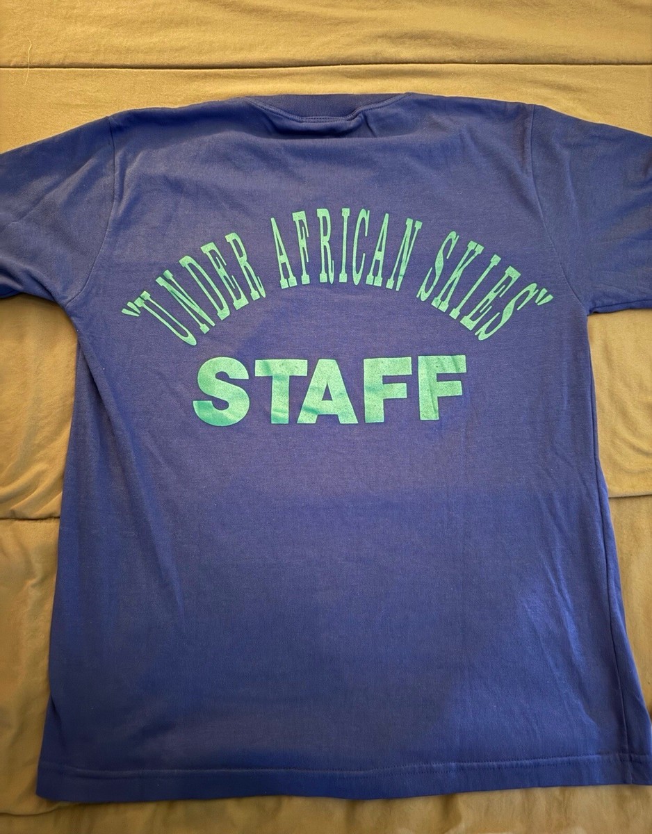 Elton John Tour Crew Member Staff Tee Vintage Size Large Elton John Tour Crew Member Staff Tee Vintage Size Large