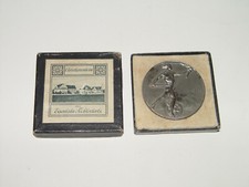 Eisenbahn Medaille 1914 Christianenheim d. Eisenbahn-T&ouml;chterhorts - Eisen - Etui
