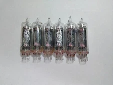 6 PCS IN-16 NIXIE TUBES USED! TESTED 100%GARANTY WORKING
