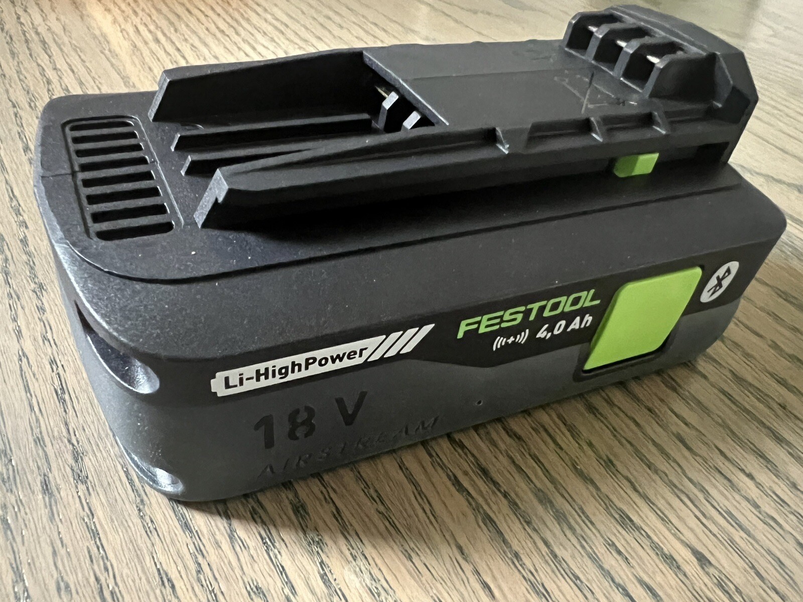 Festool BP 18 Li 4.0 HPC ASI Battery - High PowerLithium Ion Bluetooth Li-ion