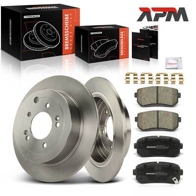 Bremsscheiben Bremsbeläge Ø302mm Hinten für Hyundai Tucson TL KIA Sportage QL