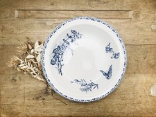 Plat de service creux de la Faïencerie de Sarreguemines Modèle « Carmen »