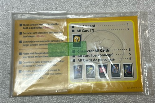 Nintendo 3DS AR Games Card Set Sealed BWL-CTR-S-USZ-C0 - Picture 2 of 2