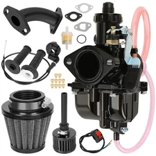 VM22 26mm Carburetor Throttle Assembly Intake Manifold Kit For 196cc 212cc 224cc