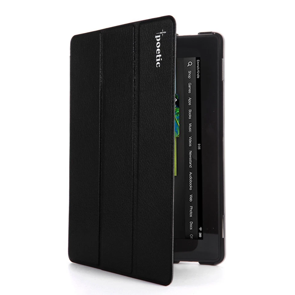 Poetic Amazon Kindle Fire HDX 7 Inch (2013 & 2014) -Slim Line Cover Case Black - Image 3 of 4