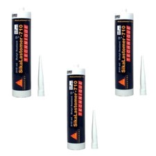 Sika Lastomer 710 310ml - BLACK sealant 3 ITEMS