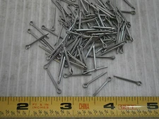 Cotter Pins M1.6 x 12 Steel Zinc Plated DIN 94 Lot of 50 #2408