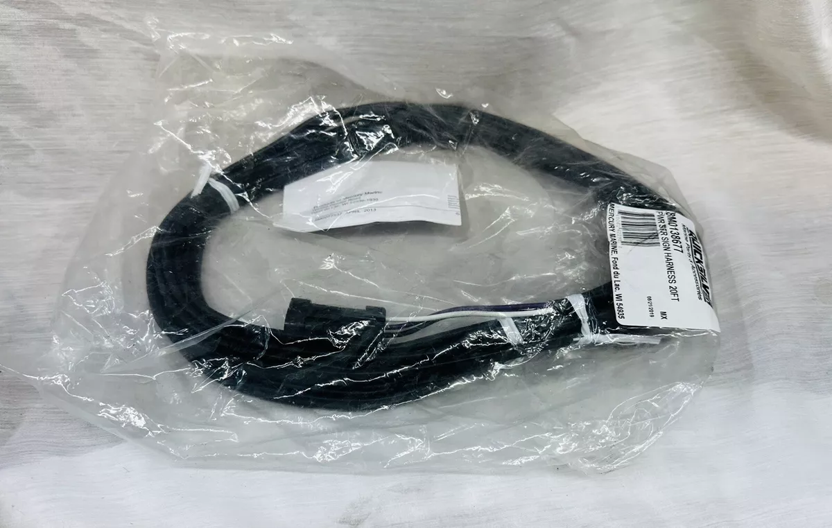 MERCURY QUICKSILVER POWER STR SIGNAL HARNESS 20 FT 8M0138677 NOS 