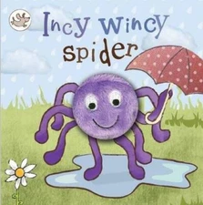 Little Learners Incy Wincy Spider Finger Puppet Book - Board book - VERY GOOD