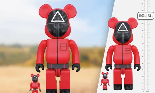 Medicom Be@rbrick Bearbrick 100% & 400% - Squid Game Guard △